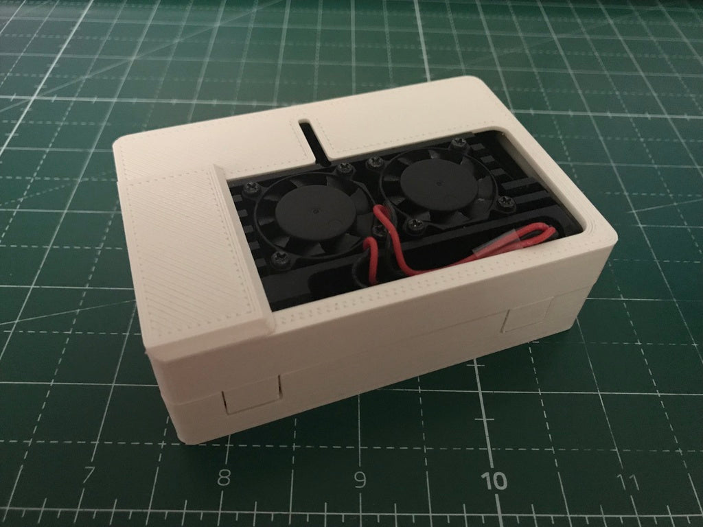 Anycubic Mountable Gear Case για Raspberry Pi 3 B+ με ψύκτη GeeekPi