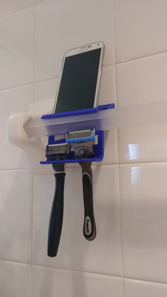 Πετσέτα ντουζιέρας για ξυριστική μηχανή και θήκη τηλεφώνου