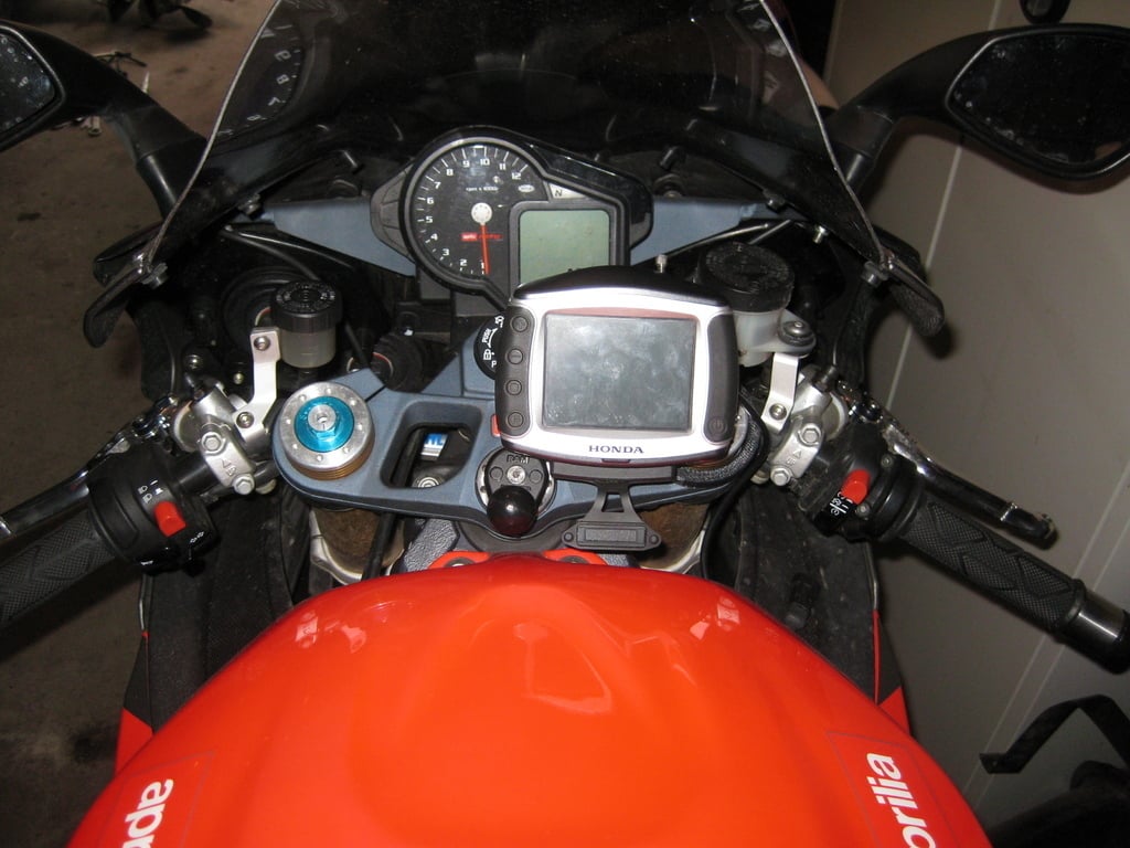 Βάση πιρουνιού Garmin Zumo 550 GPS για μοτοσυκλέτα
