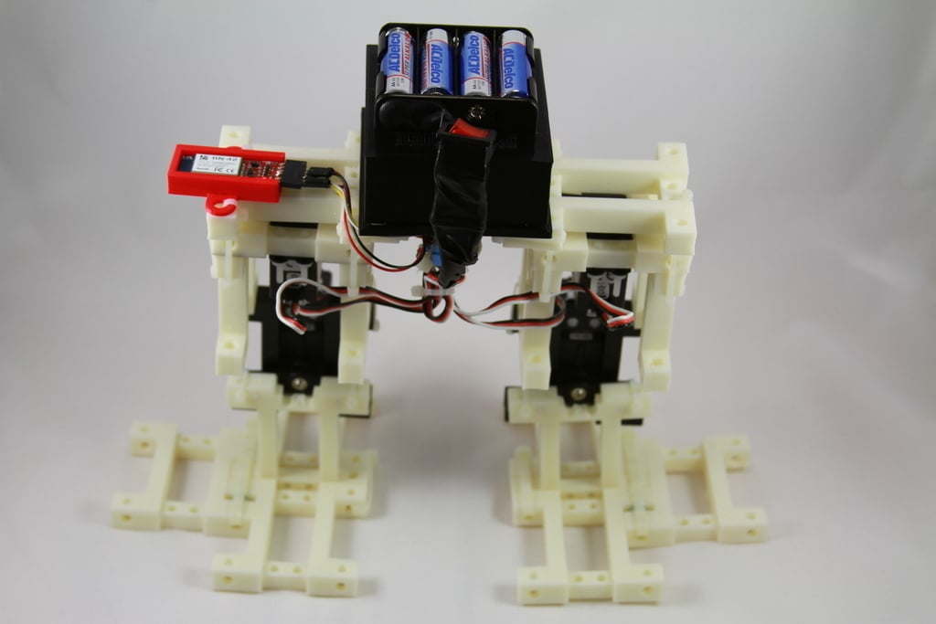 MegaPed Servo I Brace 4-servo με ελεγχόμενο Arduino δίποδο ρομπότ