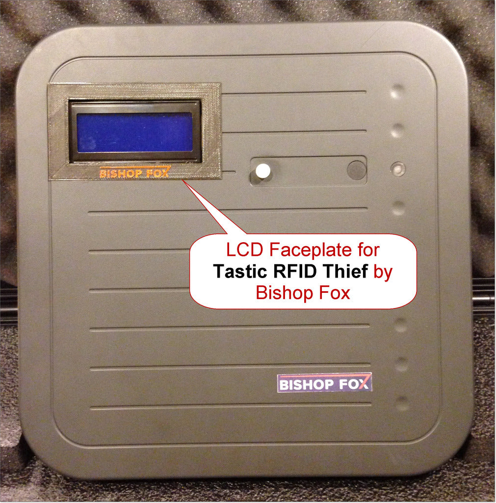 Πρόσοψη LCD 20x4 για Tastic RFID Thief από την Bishop Fox
