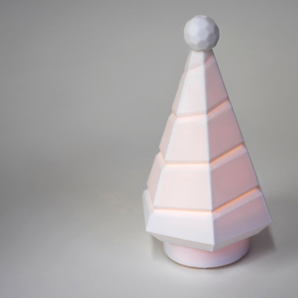 Ξύλινο κερί LED Tea Light για τα Χριστούγεννα από την Faberdashery