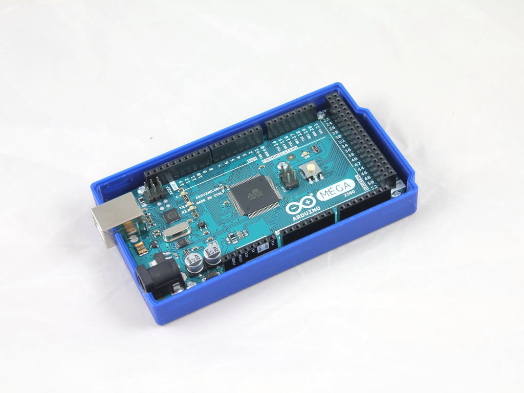 Κομψή θήκη για Arduino Mega 2560 με Βάση Βιδωτή σανίδα