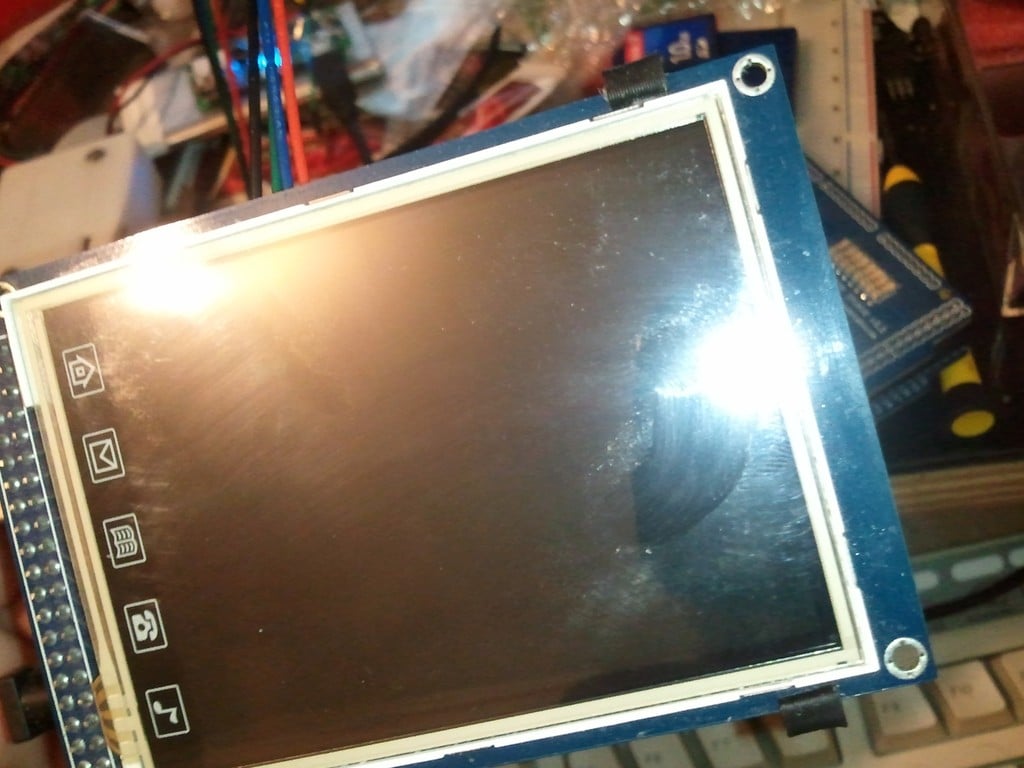 Υποδοχή οθόνης LCD για Arduino Mega Iteadstudio