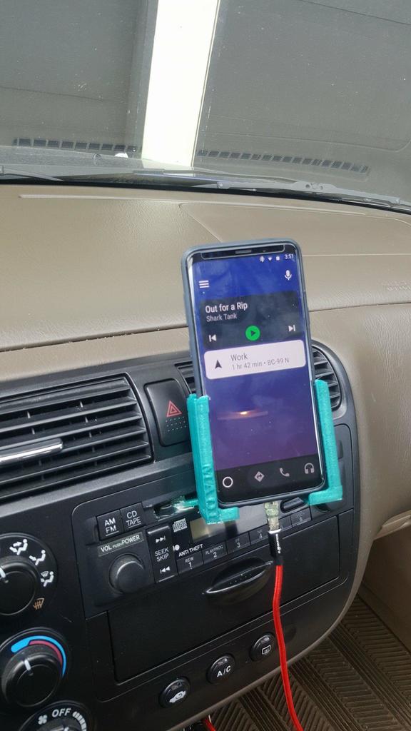 Βάση Galaxy S9 Plus για Honda Civic με υποδοχή CD
