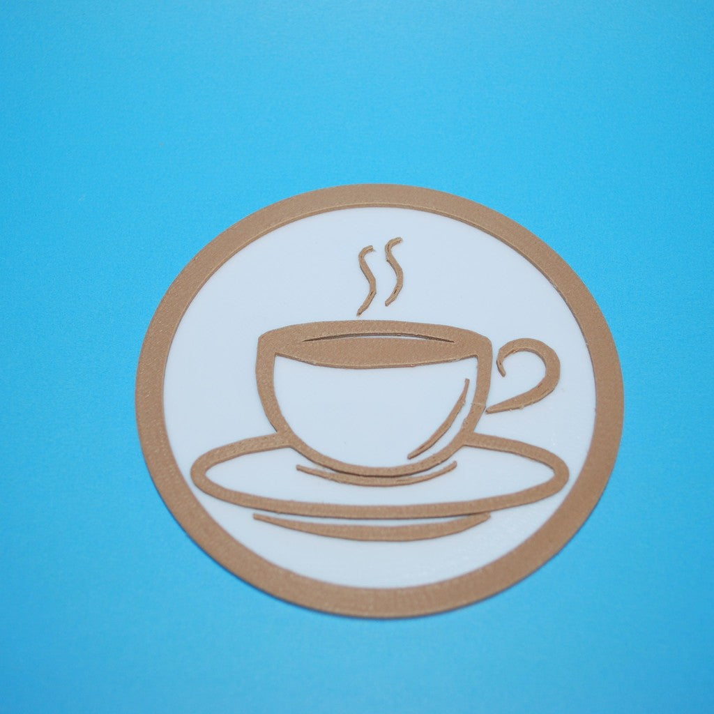 Φλιτζάνι καφέ Kystere με δυνατότητα εκτύπωσης διπλού χρώματος