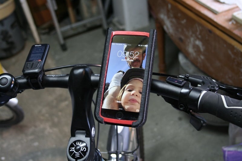 Βάση ποδηλάτου για iPhone 6 με θήκη προφυλακτήρα