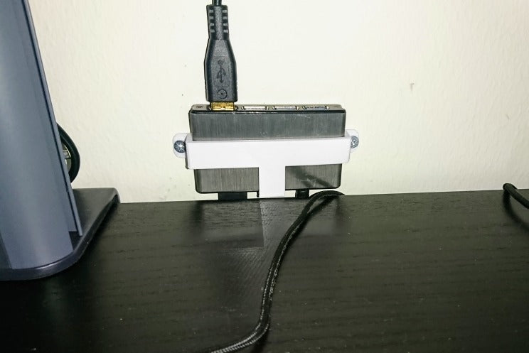Βάση τοίχου για διανομέα USB 4 θυρών Icybox IB-AC610