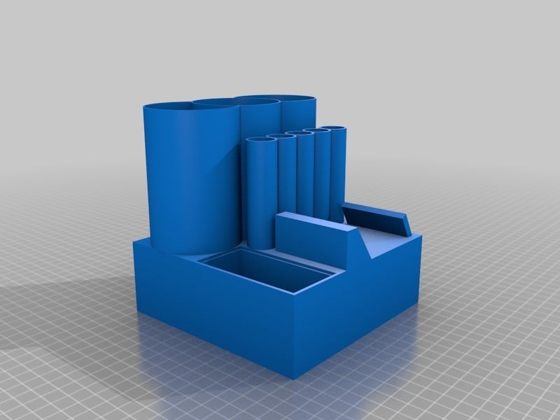 Desk Organizer με μυστική αποθήκευση και ενσωματωμένη υποστήριξη