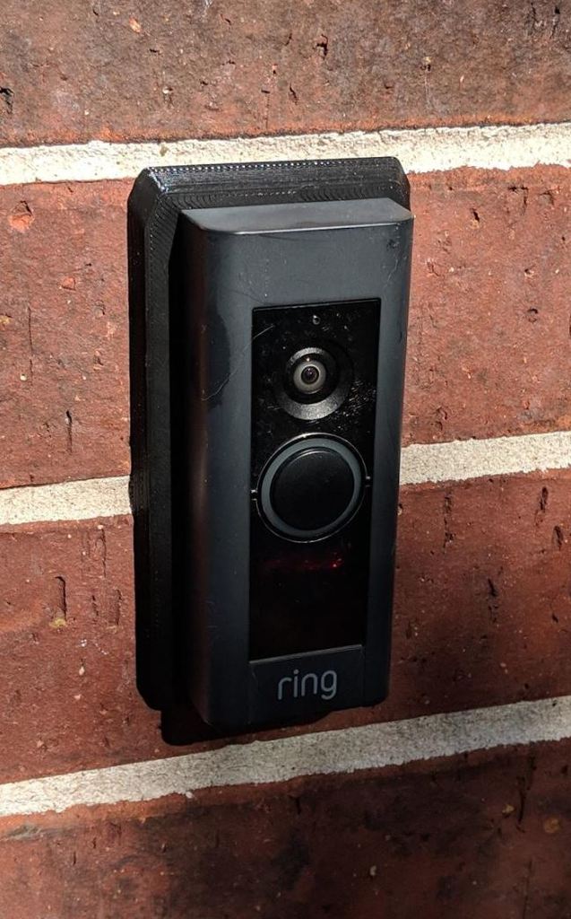 Δαχτυλίδι Doorbell Pro επιτοίχιας πλάκας με διαχωριστικό 1/4 ίντσας
