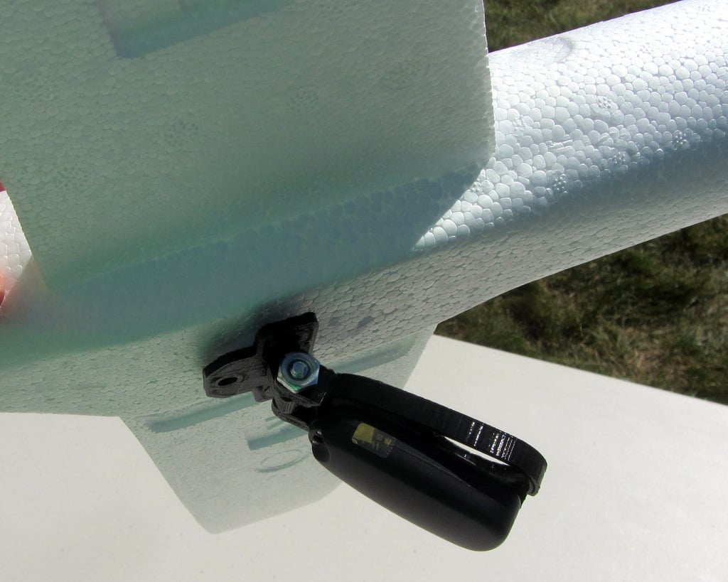 Ρυθμιζόμενη βάση κάμερας με μπρελόκ για αεροσκάφη χόμπι