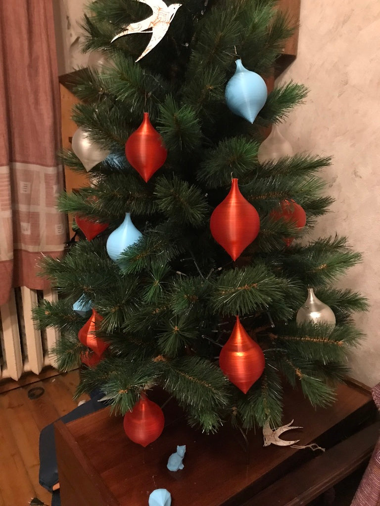 Χριστουγεννιάτικο διακοσμητικό βάζο μπιχλιμπίδι για κρέμασμα στο δέντρο