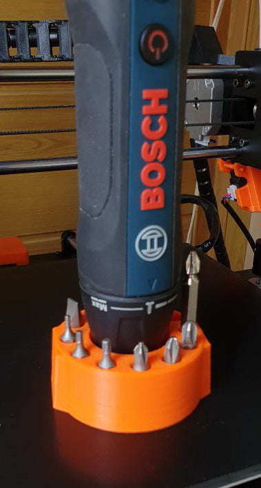 Ηλεκτρική βάση κατσαβιδιού Bosch GO 2 με αποθήκευση μύτης