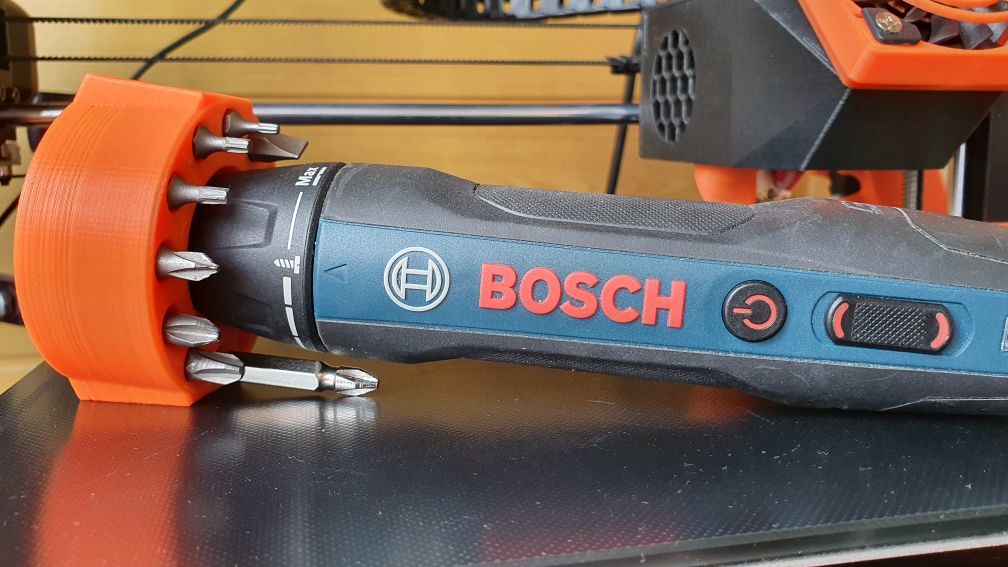 Ηλεκτρική βάση κατσαβιδιού Bosch GO 2 με αποθήκευση μύτης