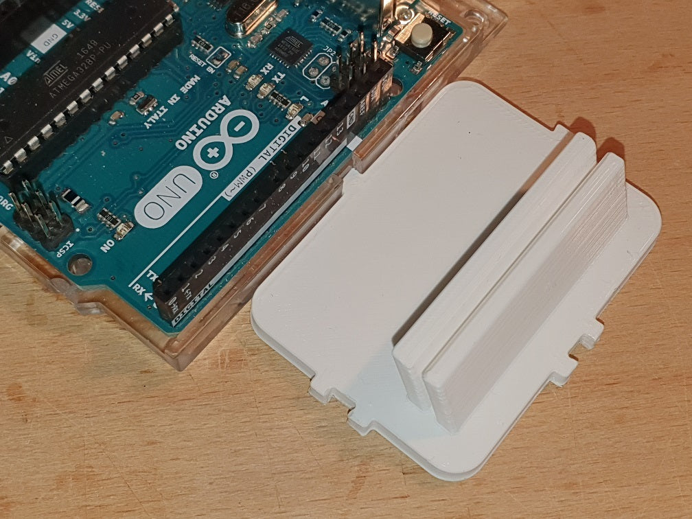 Universal στήριγμα LCD με κεκλιμένο βύσμα για τυπικό Steckbrett για Arduino και Raspberry Pi