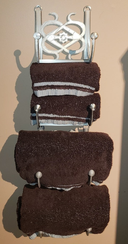 Διασυνδεδεμένη κρεμάστρα για πετσέτες για μπάνια