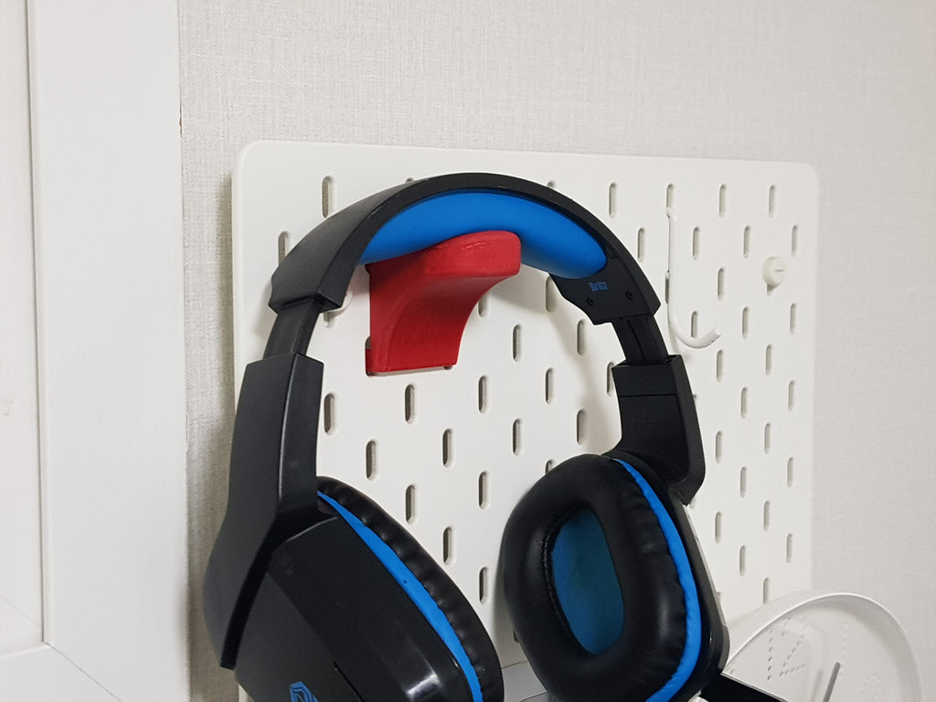 Κρεμάστρα ακουστικών για πλακέτα κουμπιών IKEA SKADIS