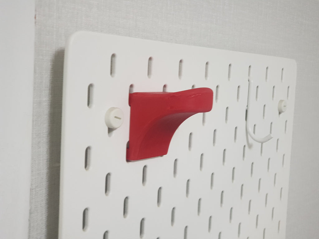 Κρεμάστρα ακουστικών για πλακέτα κουμπιών IKEA SKADIS