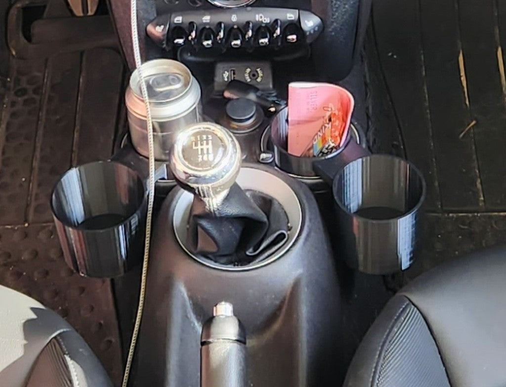 Ποτηροθήκη Mini Cooper S για XL Soda και Yeti Coffee Cup