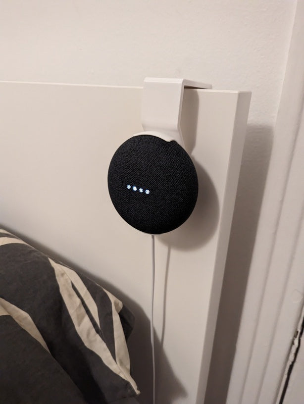 Google Home Mini / Μίνι βάση Nest για κρεβάτι Ikea Malm