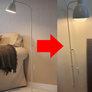 Φωτιστικό IKEA Lersta Τοποθέτηση στον τοίχο