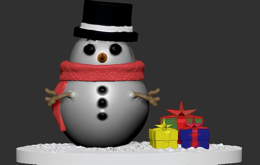 Χριστουγεννιάτικη διακόσμηση Μικρός Χιονάνθρωπος