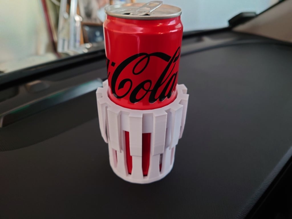 Αντάπτορας ποτηροθήκης αυτοκινήτου για στενά κουτάκια Coca Cola