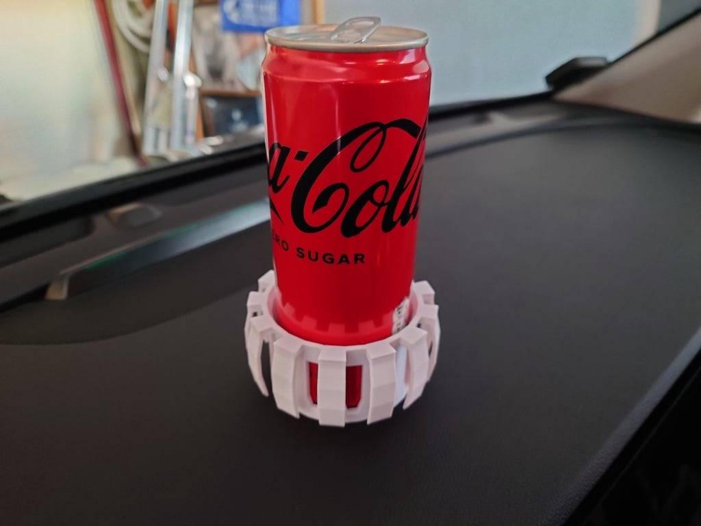Αντάπτορας ποτηροθήκης αυτοκινήτου για στενά κουτάκια Coca Cola
