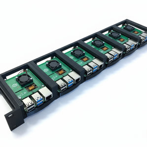 Κιτ rack διακομιστή Raspberry Pi 4 1U 19 ιντσών