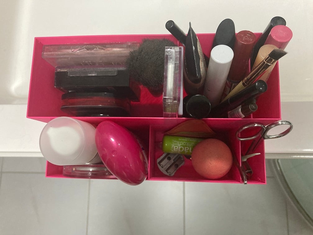Makeup Organizer Box - Κουτί αποθήκευσης μακιγιάζ