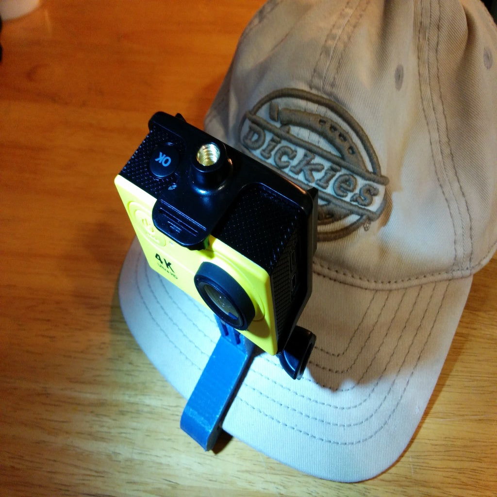 Βάση για καπέλο του μπέιζμπολ για κάμερα δράσης