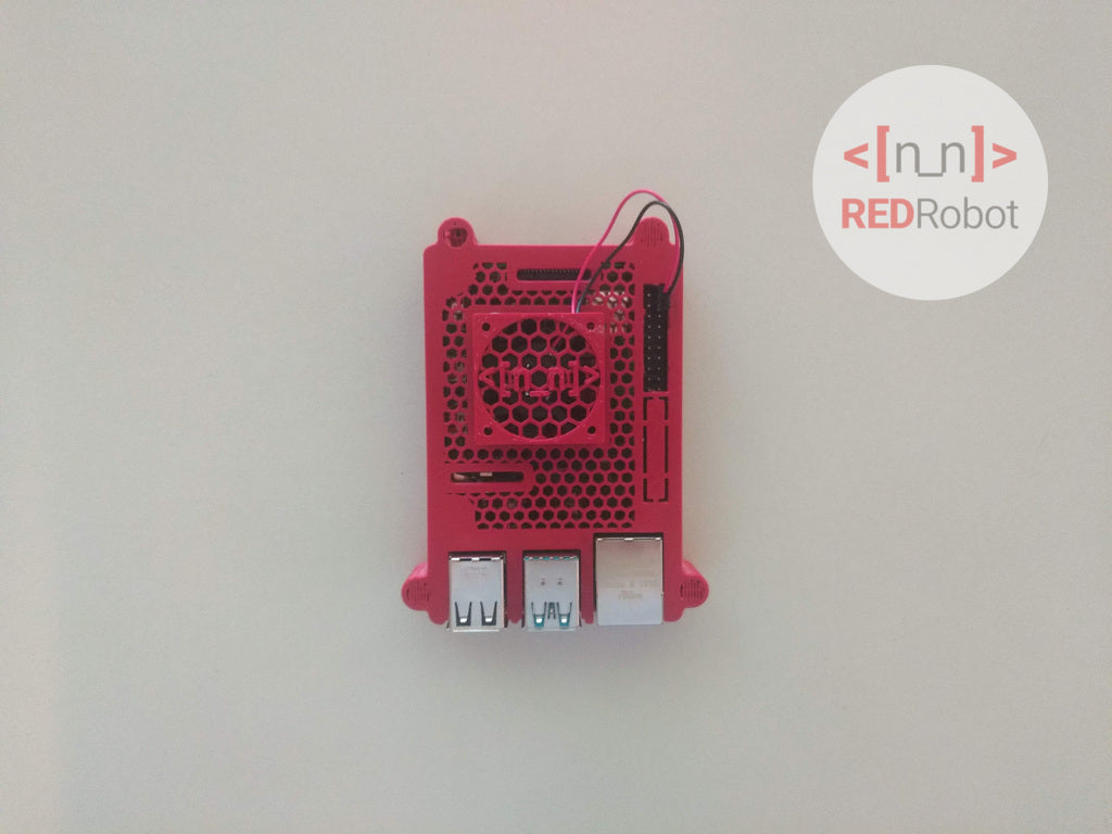 REDRobot Λεπτή θήκη με ψυγείο για Raspberry Pi 4