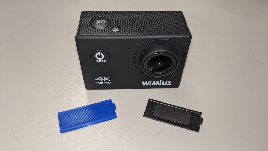 Αντικατάσταση καλύμματος μπαταρίας κάμερας δράσης Wimius 4K