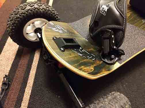 Βάση GoPro για Old School Skateboard και Longboard