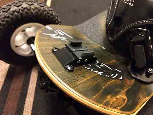 Βάση GoPro για Old School Skateboard και Longboard