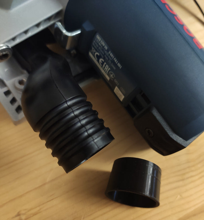 Προσαρμογέας εξαγωγής σκόνης Bosch GKS 12V για σωλήνα ηλεκτρικής σκούπας 35 mm