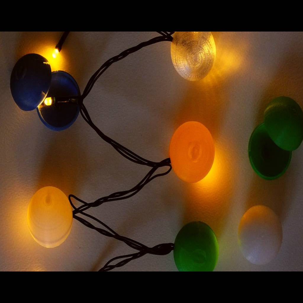 Μπάλα χριστουγεννιάτικου δέντρου LED με φως