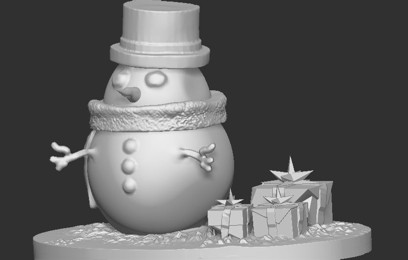 Χριστουγεννιάτικη διακόσμηση Μικρός Χιονάνθρωπος
