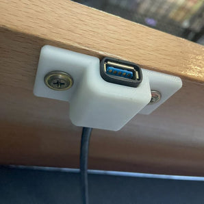 Κάτω από επιτραπέζια βάση θύρας USB για αξεσουάρ γραφείου