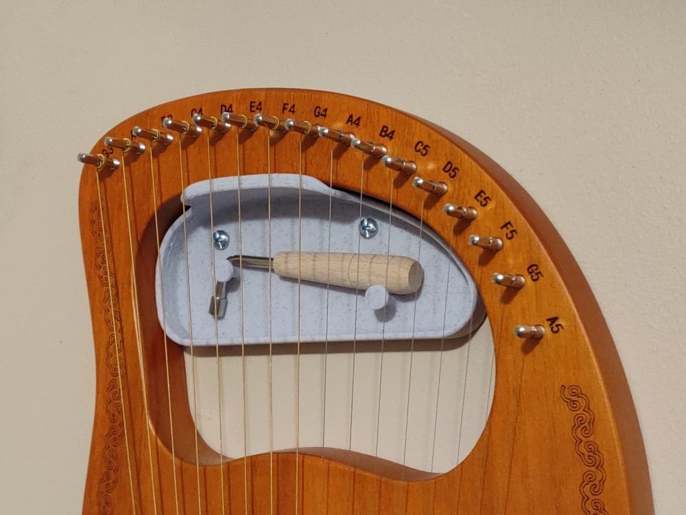 Κρεμάστρα τοίχου και στερέωση Lyre Harp