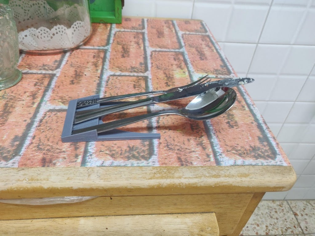 Μαχαίρι, κουτάλι και πιρούνι για την κουζίνα