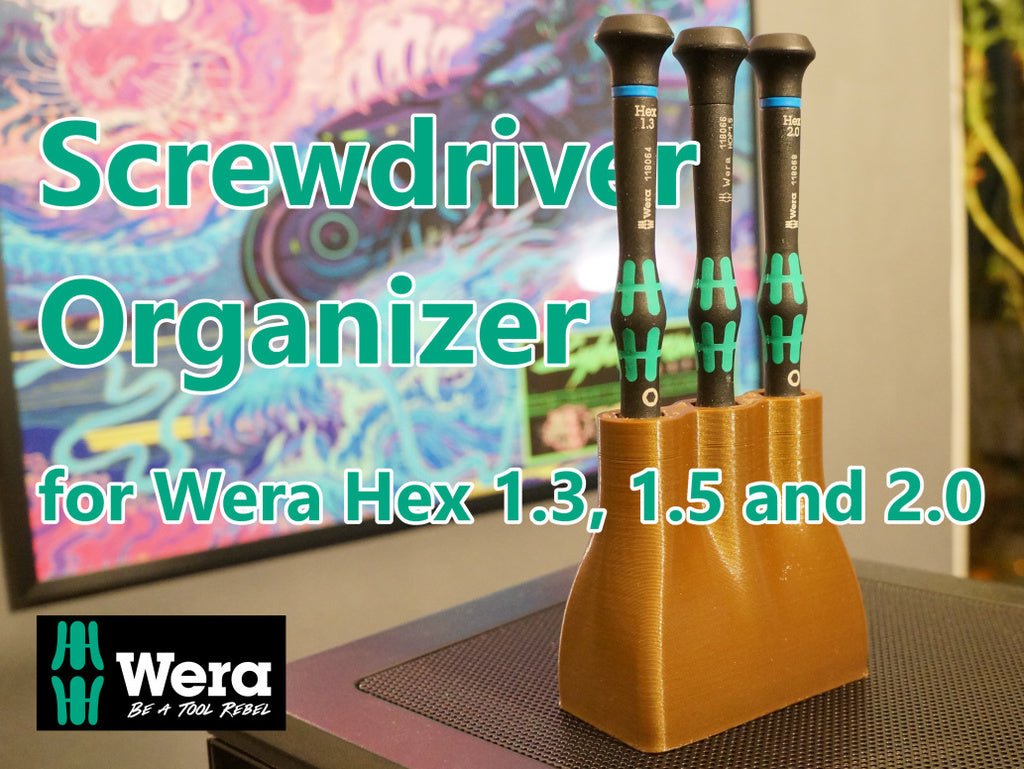 Οργανωτής για κατσαβίδια Wera Hex